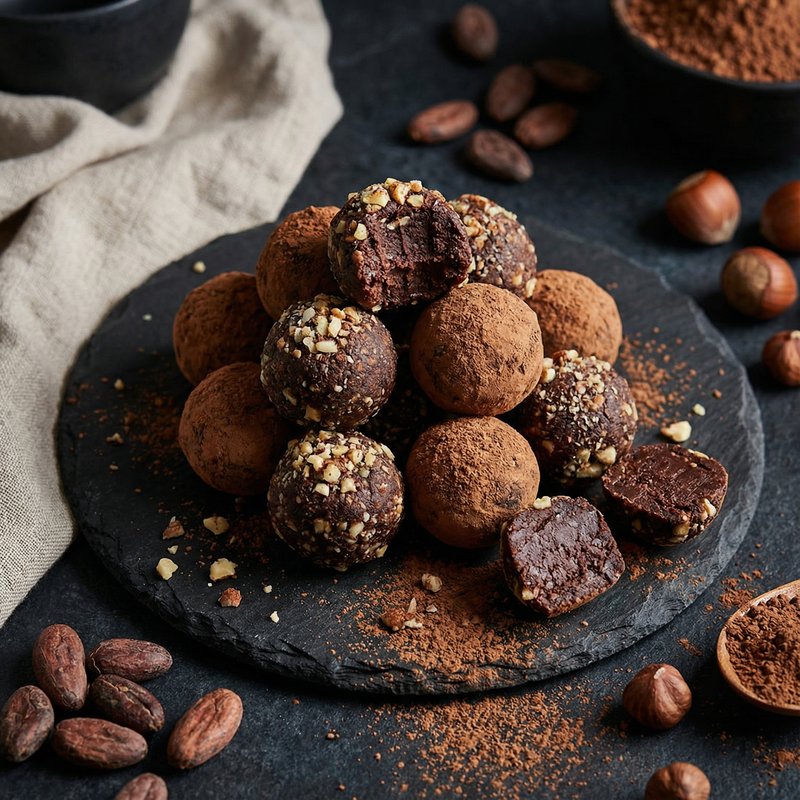 Chocolate Peanut Butter Protein Balls