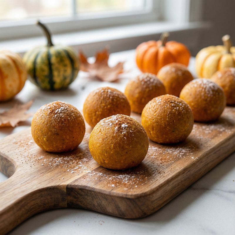 Pumpkin Protein Balls